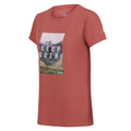 Terracotta - Side - Regatta Womens-Ladies Fingal VII Keep Going T-Shirt