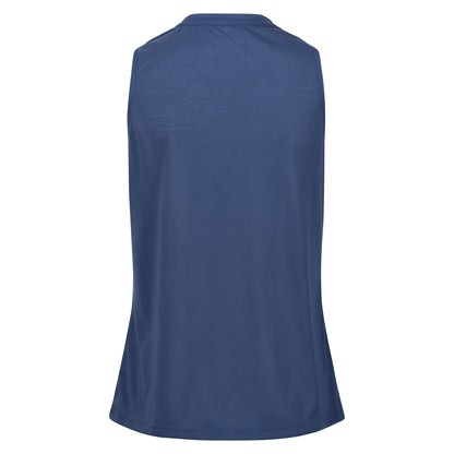 Dusty Denim - Back - Regatta Womens-Ladies Freedale II Move Recover Vest Top