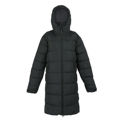 Black - Front - Regatta Mens Hallin II Padded Jacket