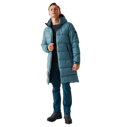 Grey Mirage - Pack Shot - Regatta Mens Hallin II Padded Jacket