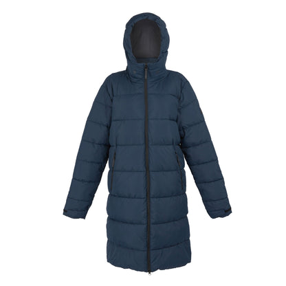 Navy - Front - Regatta Mens Hallin II Padded Jacket