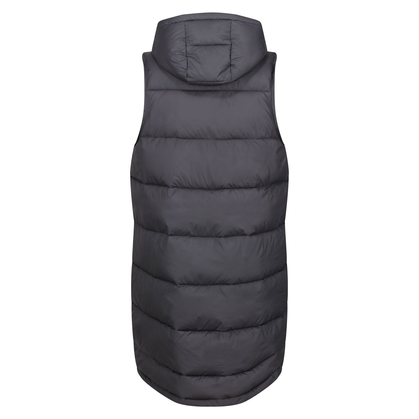 Seal Grey-Quiet Green - Back - Regatta Womens-Ladies Ganella Long Length Gilet