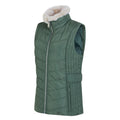 Dark Forest Green - Side - Regatta Womens-Ladies Wildrose Baffled Gilet