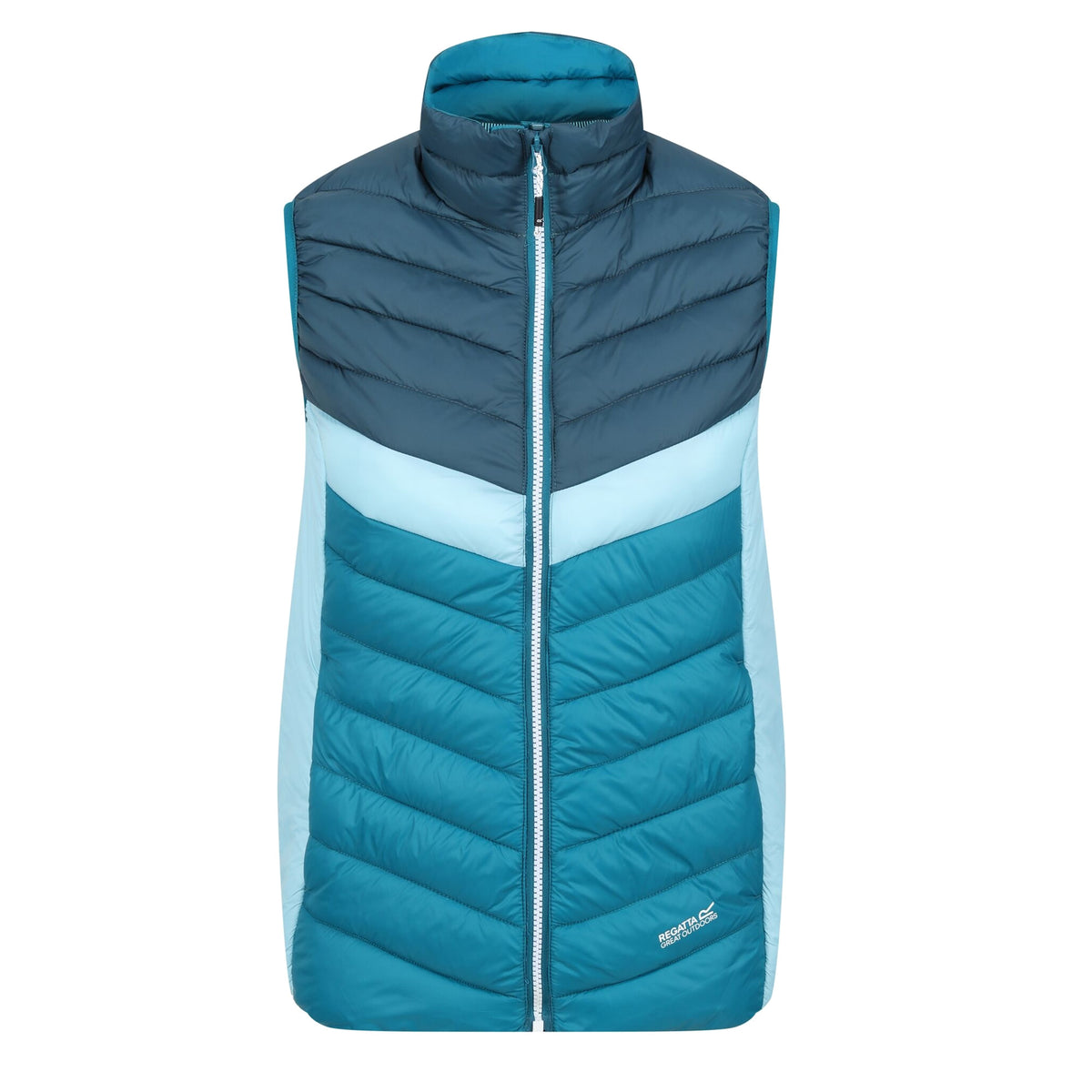 Gulfstream-Reflecting Lake - Front - Regatta Womens-Ladies Harrock II Baffled Gilet