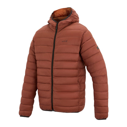 Burnt Henna - Side - Regatta Mens Marizion Baffled Hooded Padded Jacket