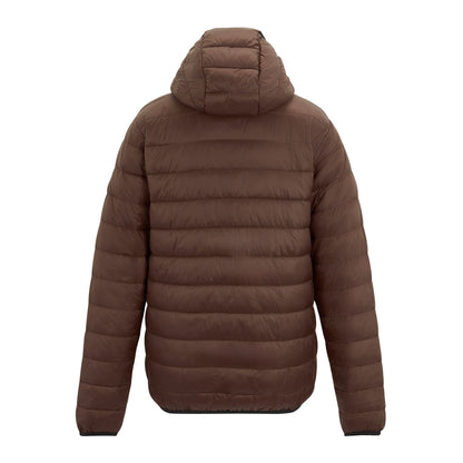 Coffee Grounds - Back - Regatta Mens Marizion Baffled Hooded Padded Jacket
