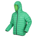 Field Green-Jasmine Green - Side - Regatta Mens Marizion Baffled Hooded Padded Jacket