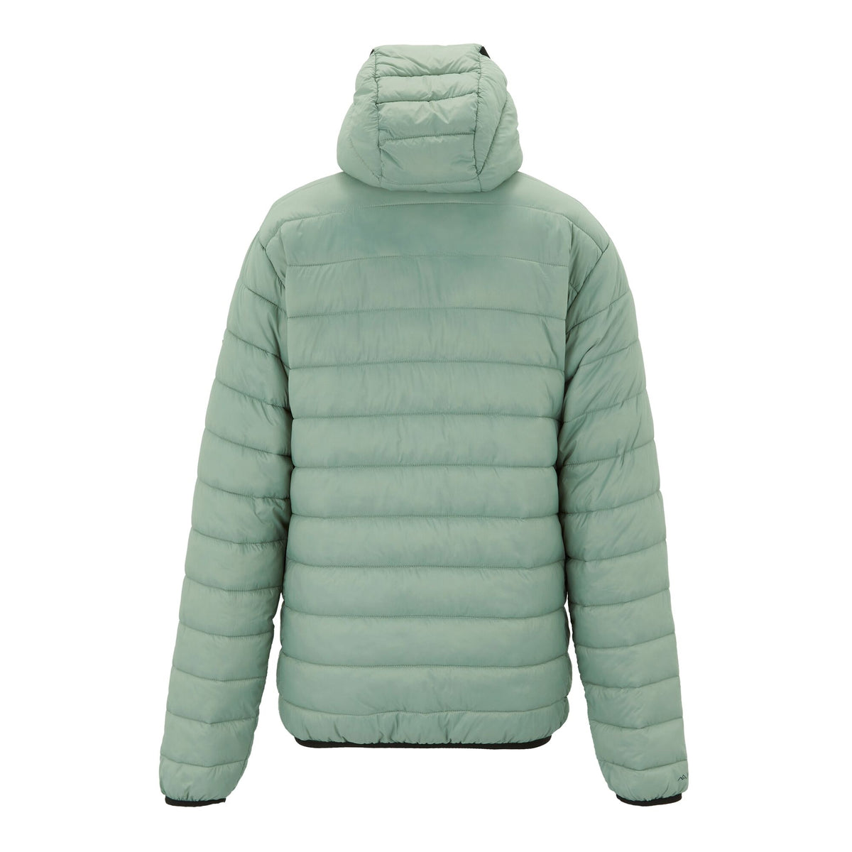 Glacier Green - Back - Regatta Mens Marizion Baffled Hooded Padded Jacket