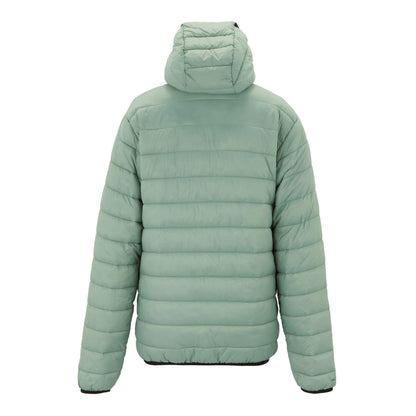 Glacier Green - Back - Regatta Mens Marizion Baffled Hooded Padded Jacket