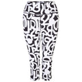 Black-White - Front - Dare 2B Womens-Ladies Influential Graffiti 3-4 Leggings