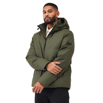 Dark Khaki - Side - Regatta Mens Saltern Padded Jacket