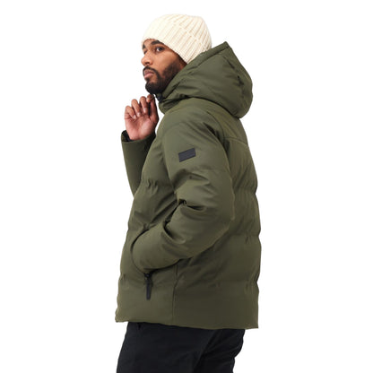 Dark Khaki - Lifestyle - Regatta Mens Saltern Padded Jacket