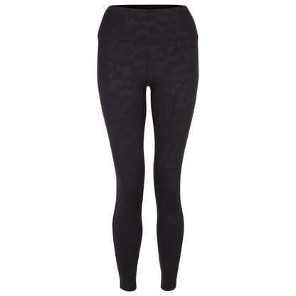 Black - Front - Dare 2B Womens-Ladies Influential Chevron 7-8 Leggings