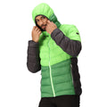 Jasmine Green-Field Green - Lifestyle - Regatta Mens Harrock II Baffled Padded Jacket