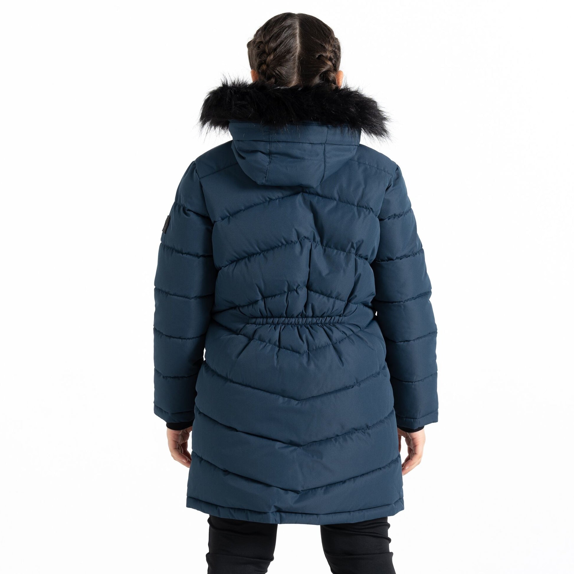 Moonlight Denim - Pack Shot - Dare 2B Girls Striking III Quilted Parka