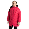 Berry Pink - Lifestyle - Dare 2B Girls Striking III Quilted Parka