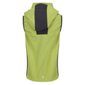 Green Algae-Seal Grey - Back - Regatta Childrens-Kids Acidity VI Lightweight Hooded Gilet