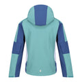Bristol Blue-Dusty Denim - Back - Regatta Childrens-Kids Acidity VI Lightweight Soft Shell Jacket
