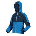 Indigo Blue-Blue Wing - Side - Regatta Childrens-Kids Acidity VI Lightweight Soft Shell Jacket