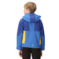 Strong Blue-New Royal - Pack Shot - Regatta Childrens-Kids Haydenbury Soft Shell Jacket