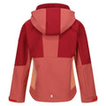 Mineral Red-Rumba Red - Back - Regatta Childrens-Kids Haydenbury Soft Shell Jacket