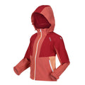 Mineral Red-Rumba Red - Side - Regatta Childrens-Kids Haydenbury Soft Shell Jacket