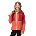 Mineral Red-Rumba Red - Lifestyle - Regatta Childrens-Kids Haydenbury Soft Shell Jacket