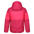 Berry Pink-Pink Potion - Back - Regatta Childrens-Kids Lofthouse VII Terrain Print Padded Jacket