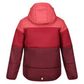 Mineral Red-Rumba Red - Back - Regatta Childrens-Kids Lofthouse VII Terrain Print Padded Jacket