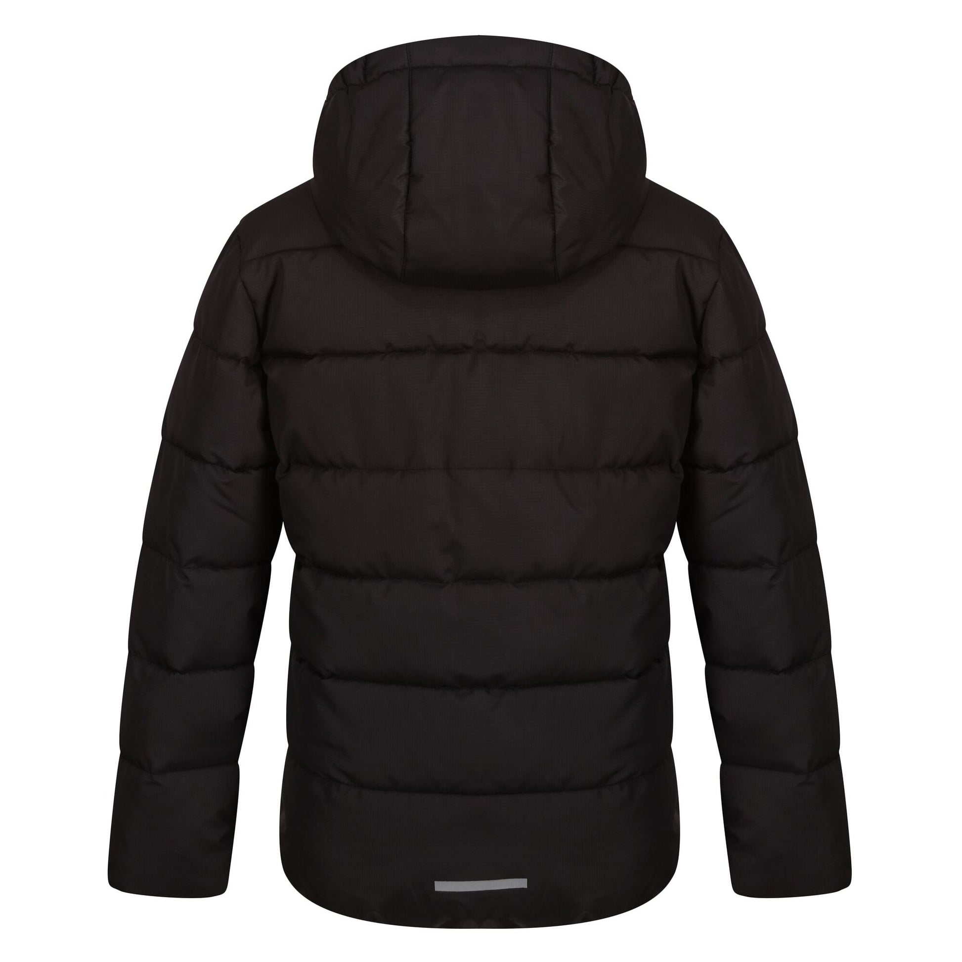 Black-Classic Red - Back - Regatta Professional Childrens-Kids Thermal Padded Jacket
