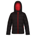 Black-Classic Red - Front - Regatta Professional Childrens-Kids Thermal Padded Jacket