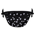 Black-White - Front - Regatta Womens-Ladies Flavia Polka Dot Bikini Bottoms