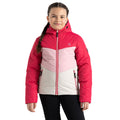 Berry Pink-Pale Mauve - Lifestyle - Dare 2B Childrens-Kids Jolly Padded Jacket