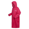 Pink Potion - Side - Regatta Unisex Adult Waterproof Fleece Lined Changing Robe