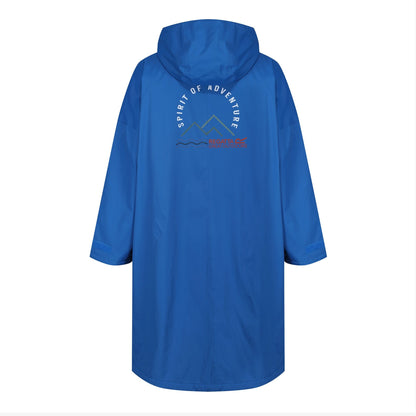 Oxford Blue - Back - Regatta Unisex Adult Waterproof Fleece Lined Changing Robe