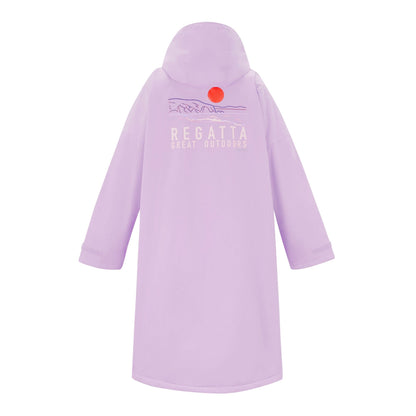 Pansy - Back - Regatta Unisex Adult Waterproof Fleece Lined Changing Robe