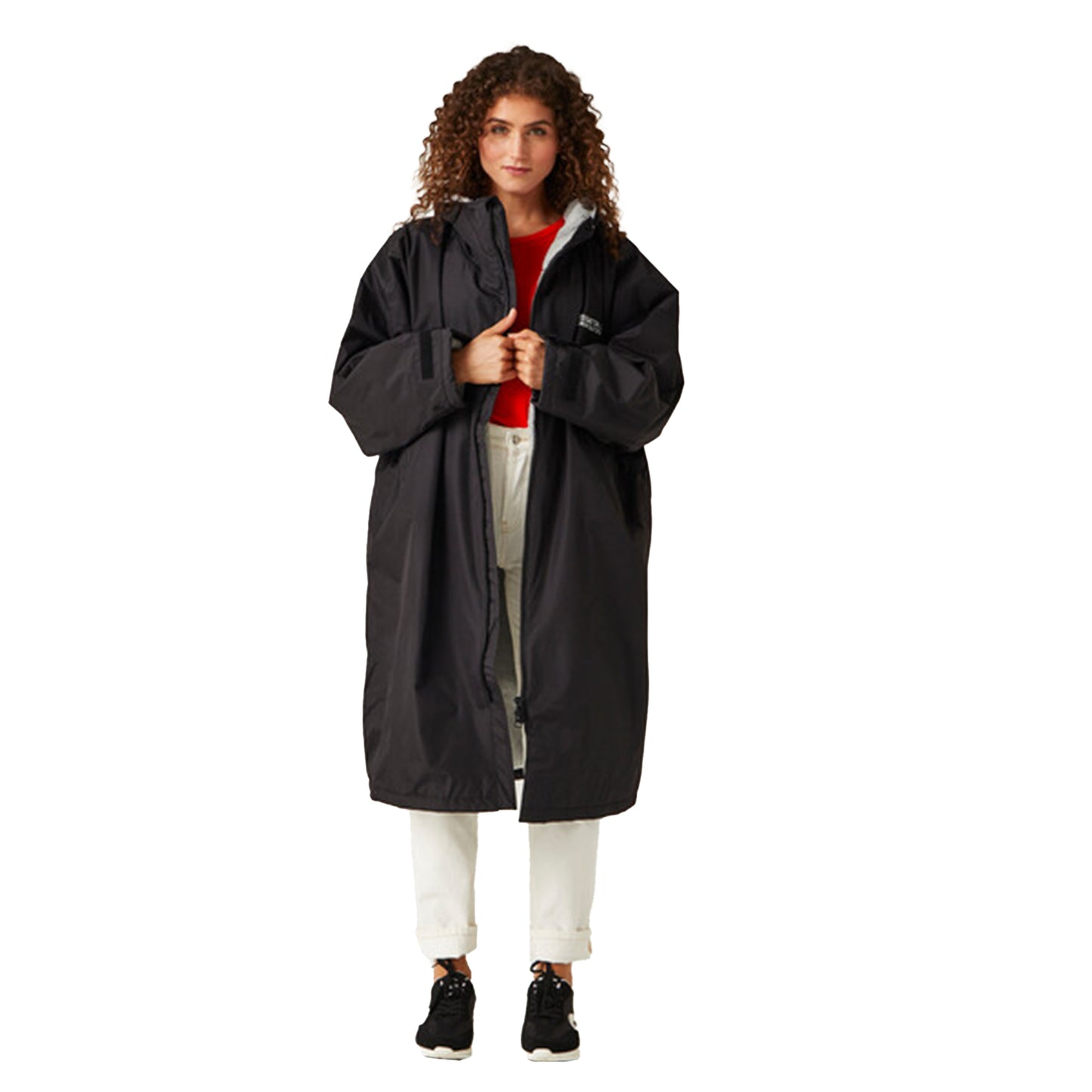 Ivy Moss - Side - Regatta Unisex Adult Waterproof Fleece Lined Changing Robe
