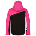 Pure Pink-Pink - Back - Dare 2B Childrens-Kids Humour II Graffiti Ski Jacket