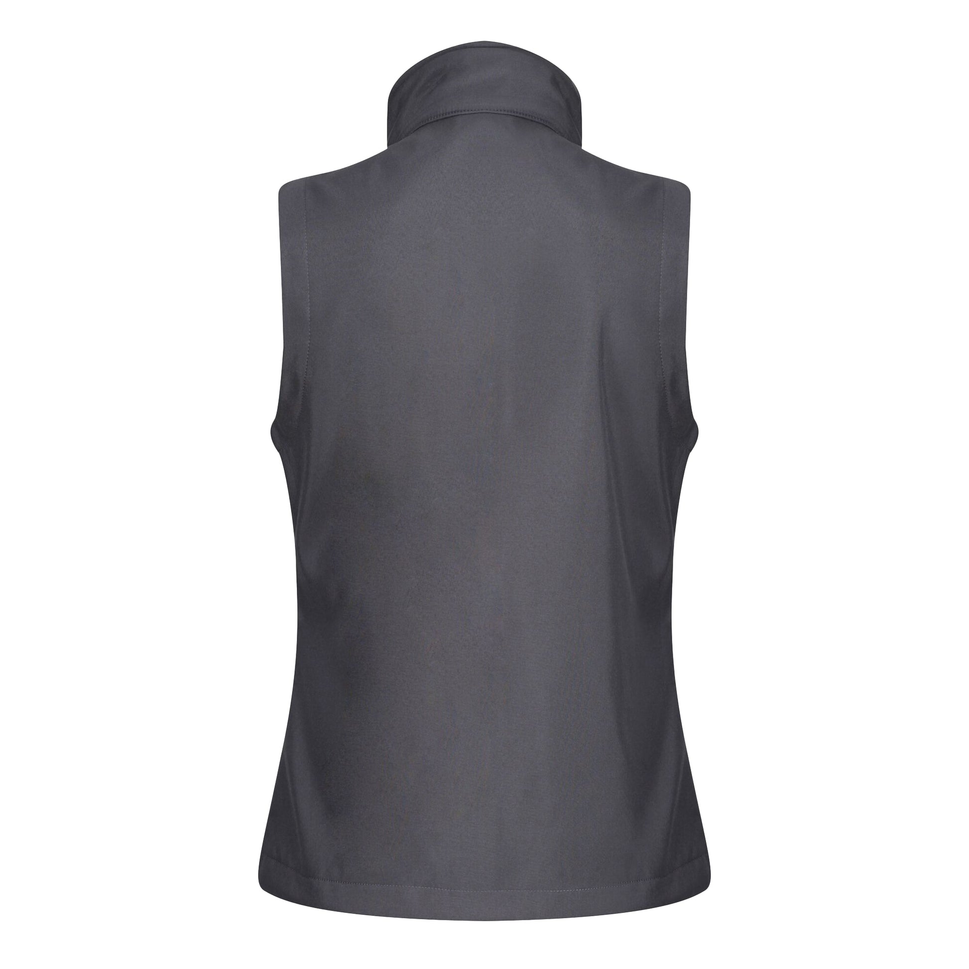 Seal Grey-Black - Back - Regatta Professional Womens-Ladies Printable Body Warmer