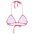 Peach Bloom - Back - Regatta Womens-Ladies Hibiscus Bikini Top