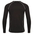 Black - Back - Regatta Mens Pro Long-Sleeved Base Layer Top