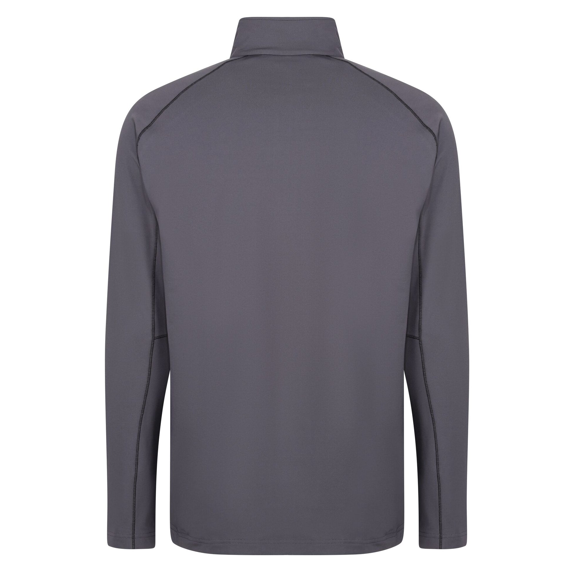 Seal Grey - Back - Regatta Professional Mens Stretch Full Zip Midlayer