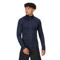 Navy - Side - Regatta Mens Core Stretch Full Zip Midlayer