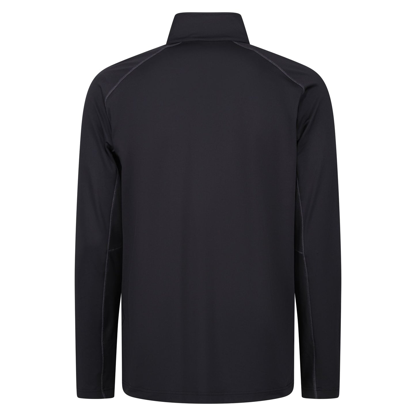 Black - Back - Regatta Professional Mens Stretch Full Zip Midlayer