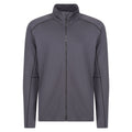 Seal Grey - Front - Regatta Mens Core Stretch Full Zip Midlayer