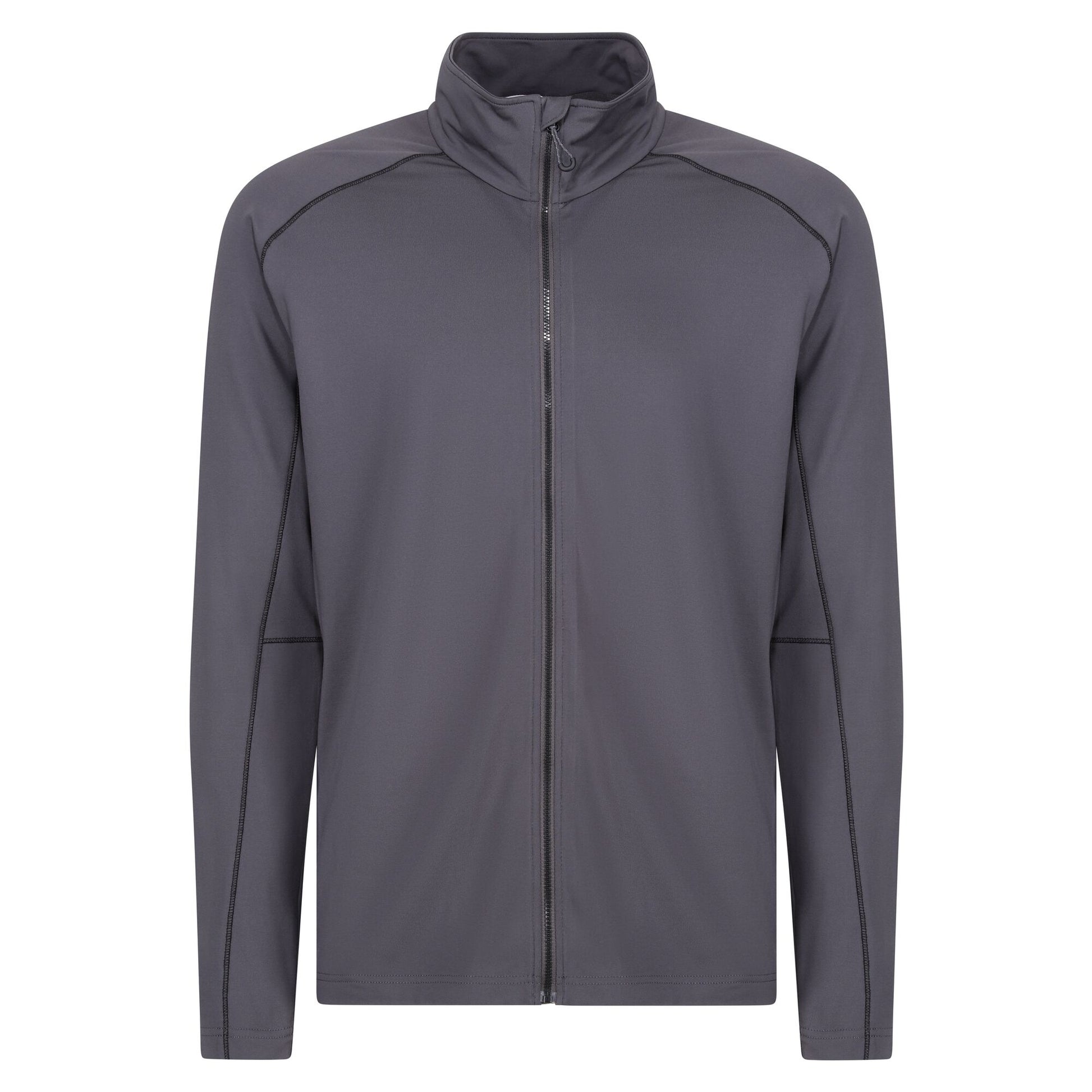 Seal Grey - Front - Regatta Professional Mens Stretch Full Zip Midlayer