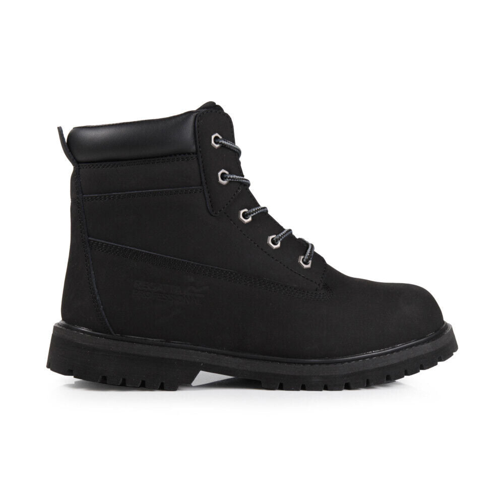 Black - Lifestyle - Regatta Professional Mens Nubuck Safety Boots