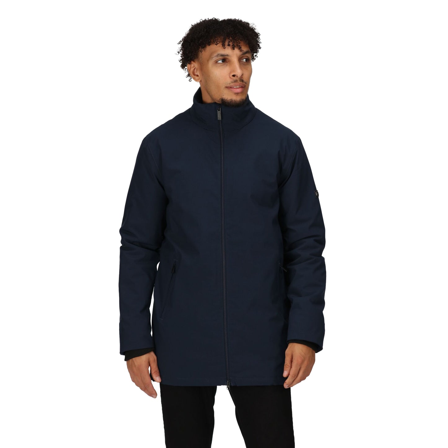 Navy - Side - Regatta Professional Mens Waterproof Jacket