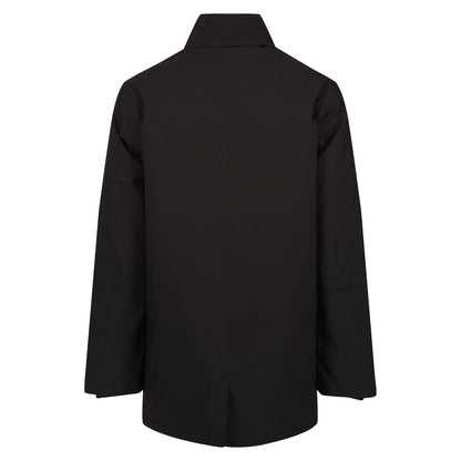 Black - Back - Regatta Professional Mens Waterproof Jacket