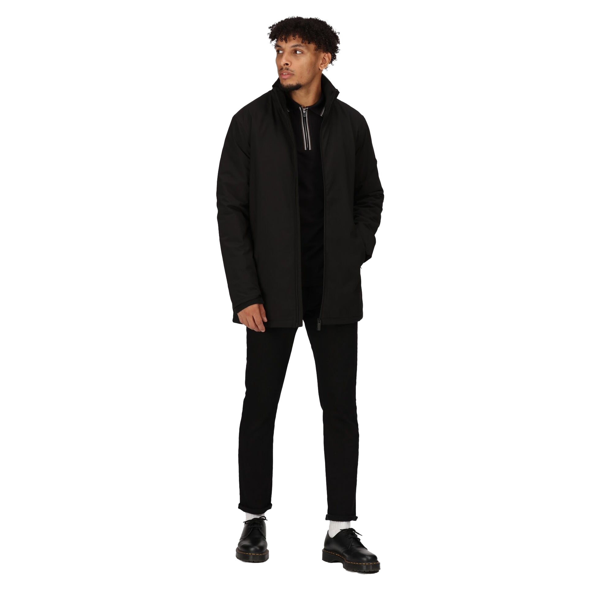 Black - Lifestyle - Regatta Professional Mens Waterproof Jacket